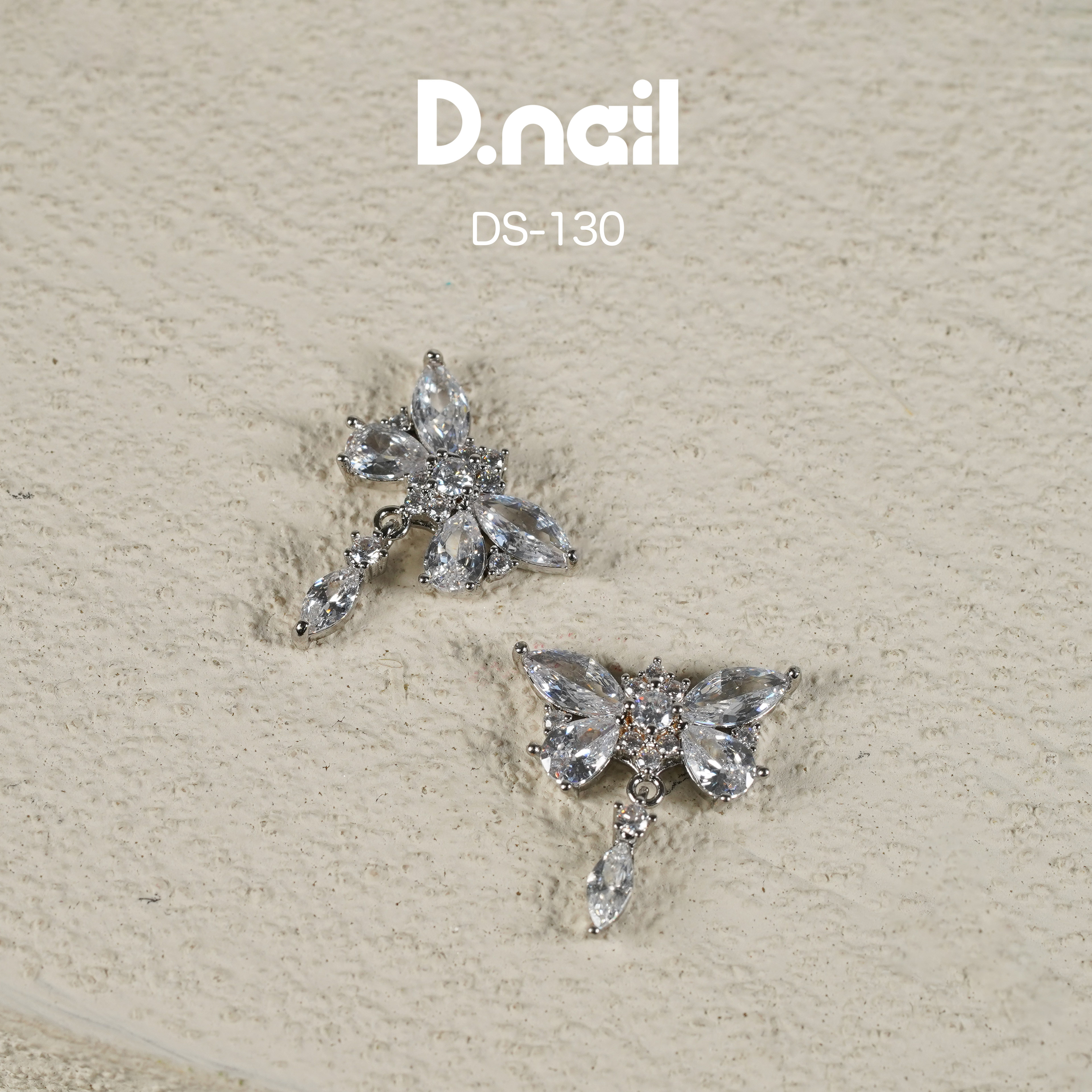 D.nail ジュエリービジューパーツ DS-130　チャーミア バタフライ