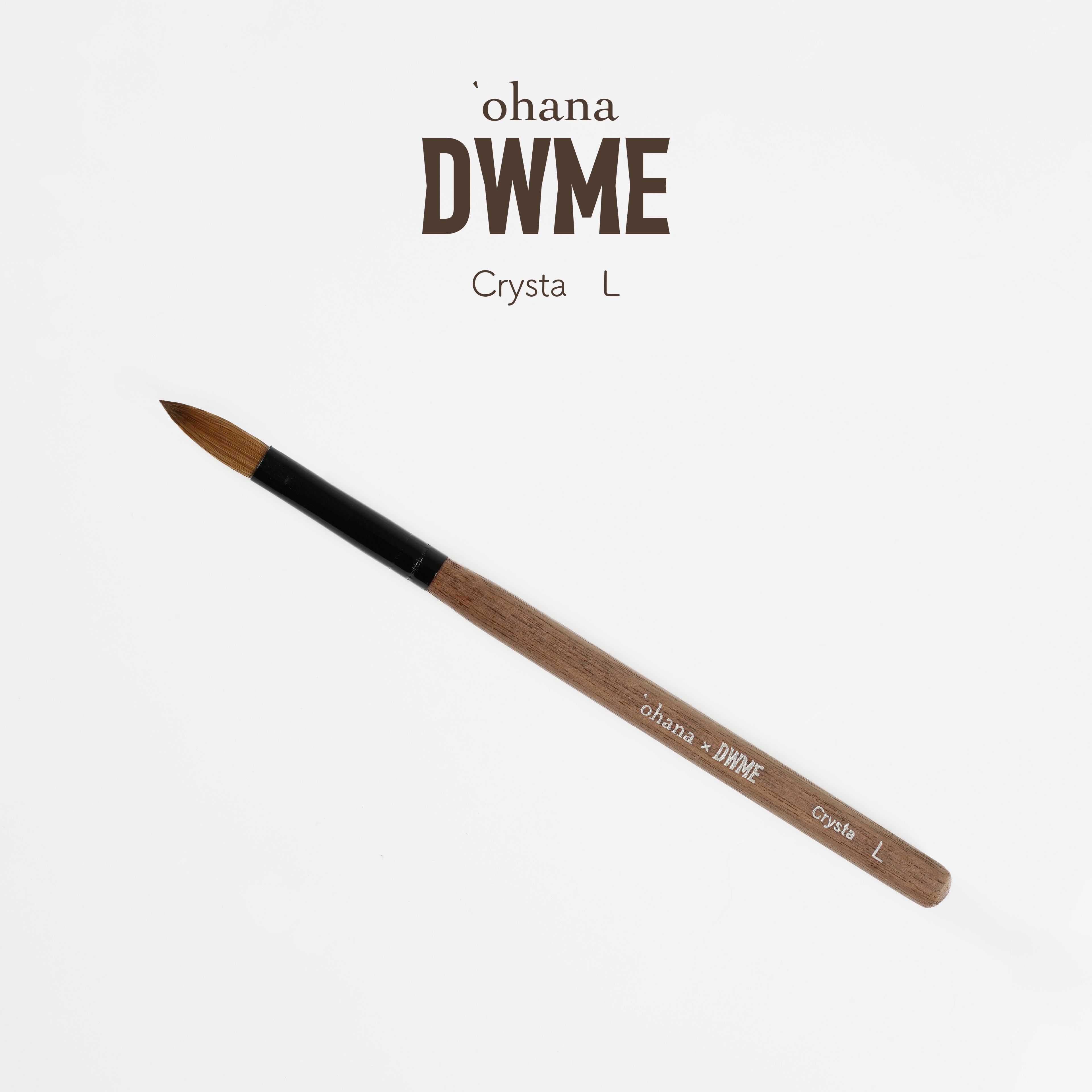 `ohana×DWME スカルプチュアブラシ Crysta L