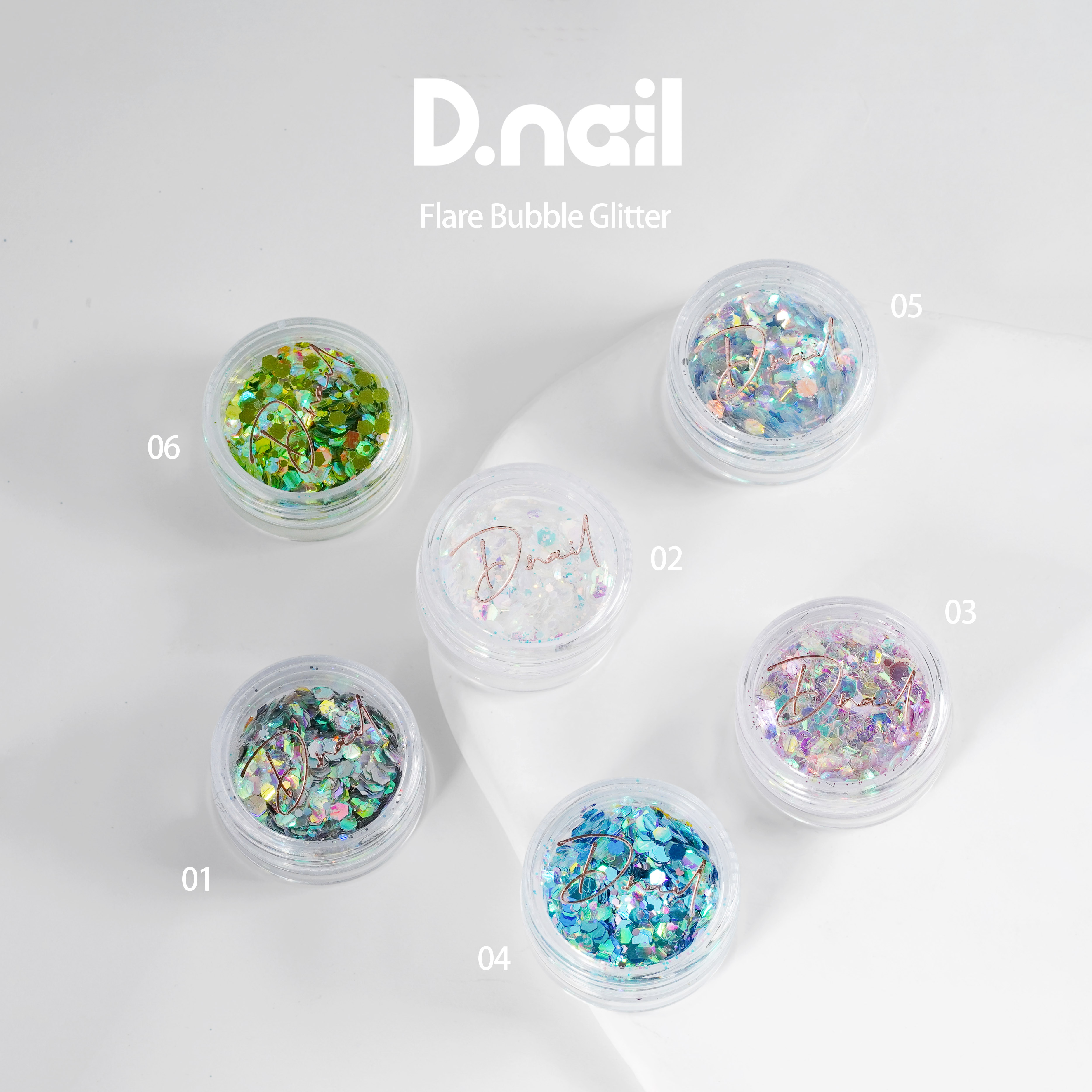 D.nail　フレアバブルグリッター