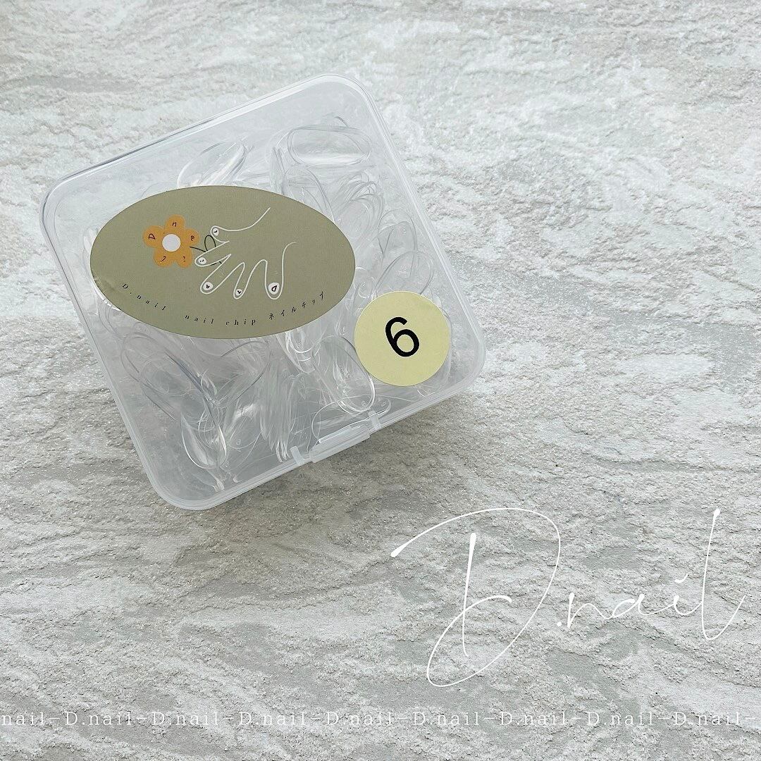 D.nail　アート用デザインチップ　ラウンド#6