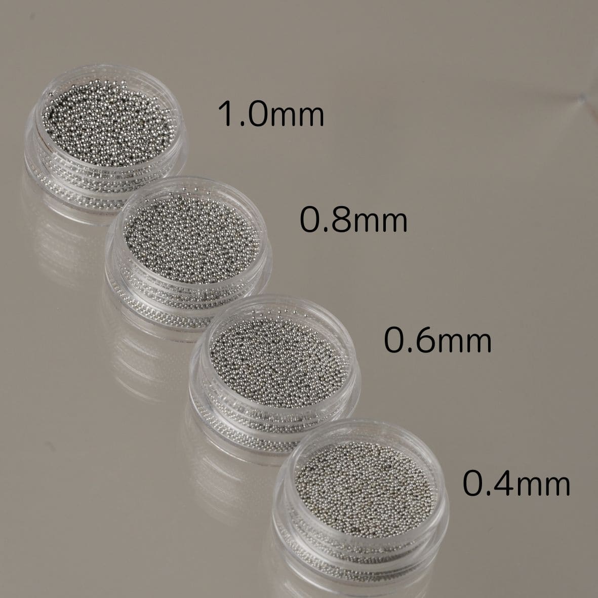 D.nail　ブリオン　シルバー　0.4mm/0.6mm/0.8mm/1.0mm