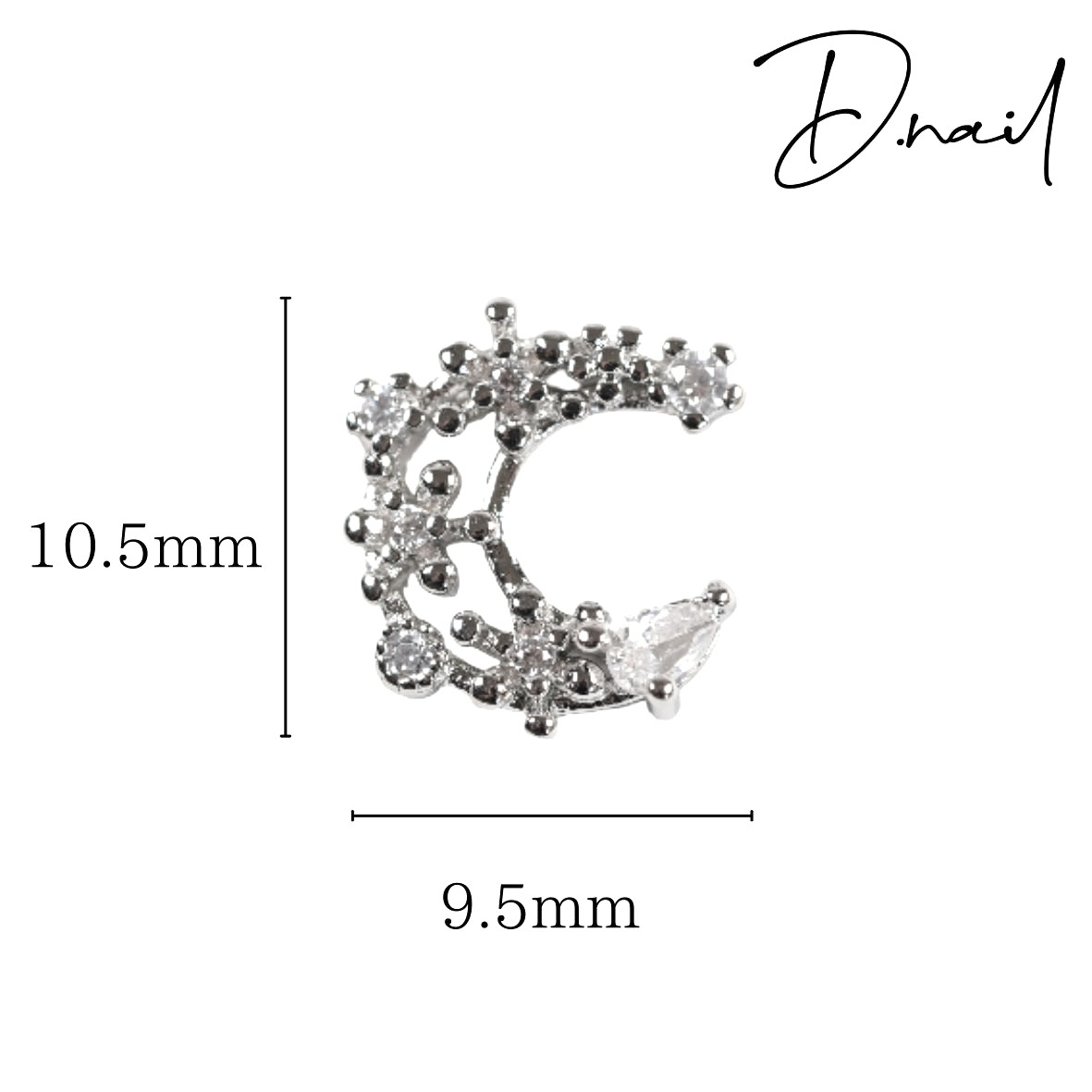 D.nail ジュエリービジューパーツ DS-102 フラワームーン