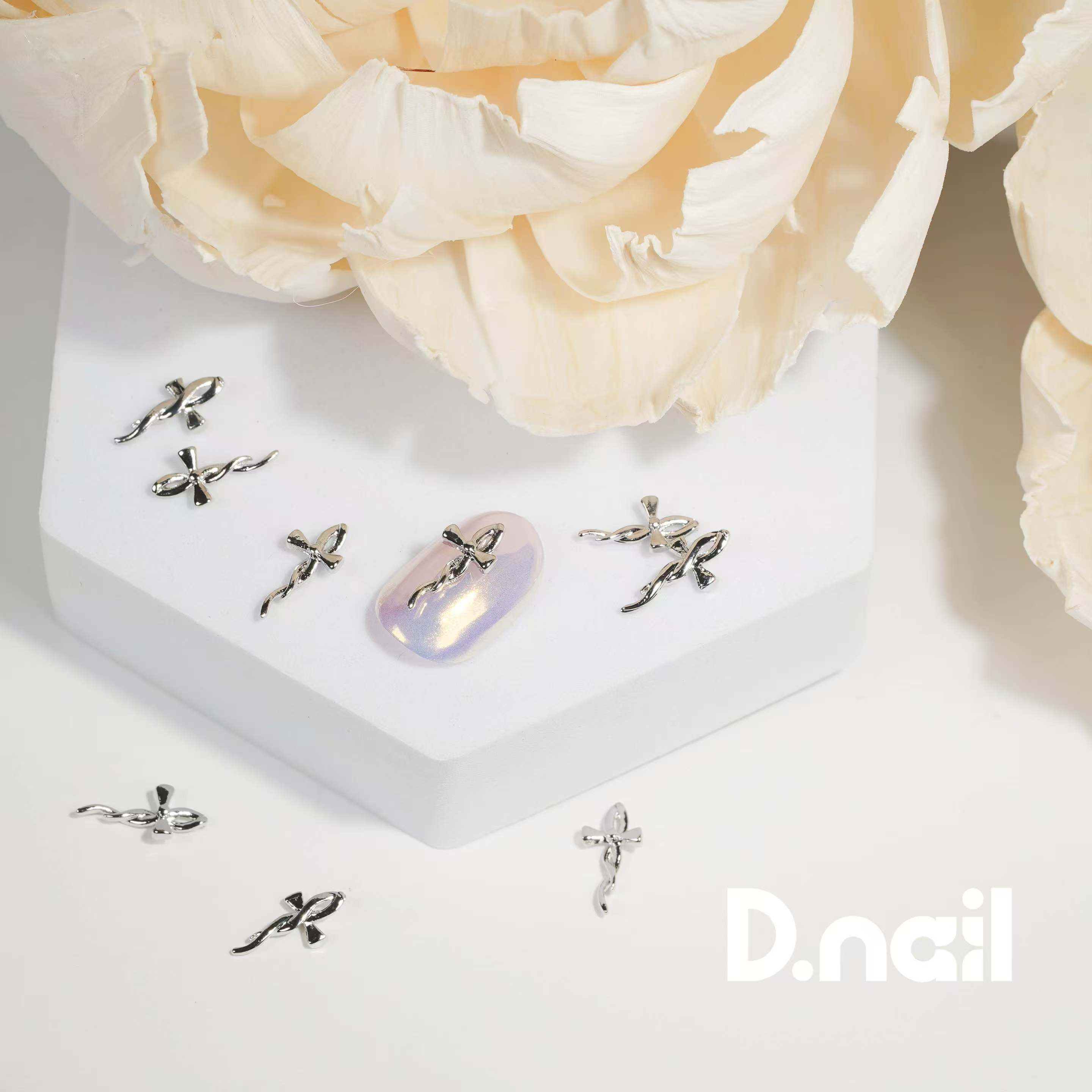 D.nail ジュエリービジューパーツ DS-116　リボンクロス