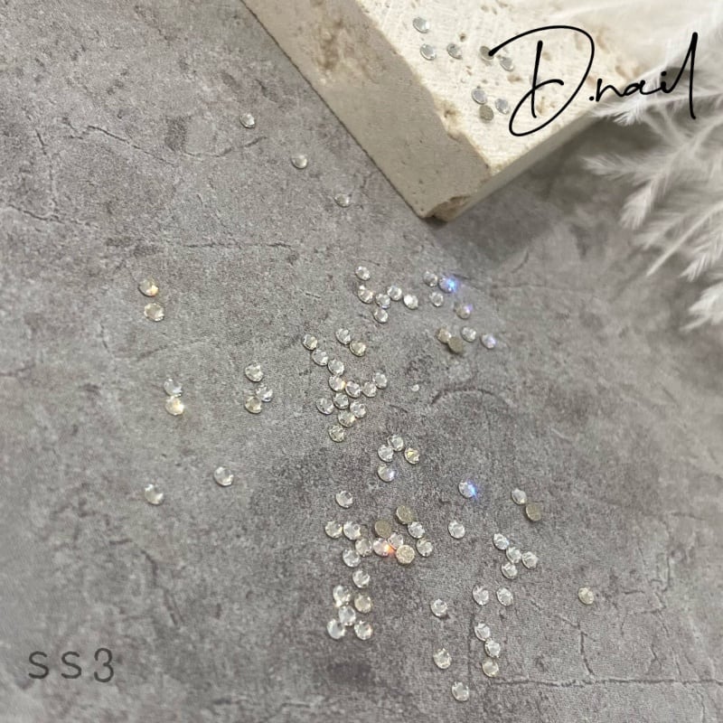 D.nail クリスタル 【単品】SS3/SS6/SS8/SS10