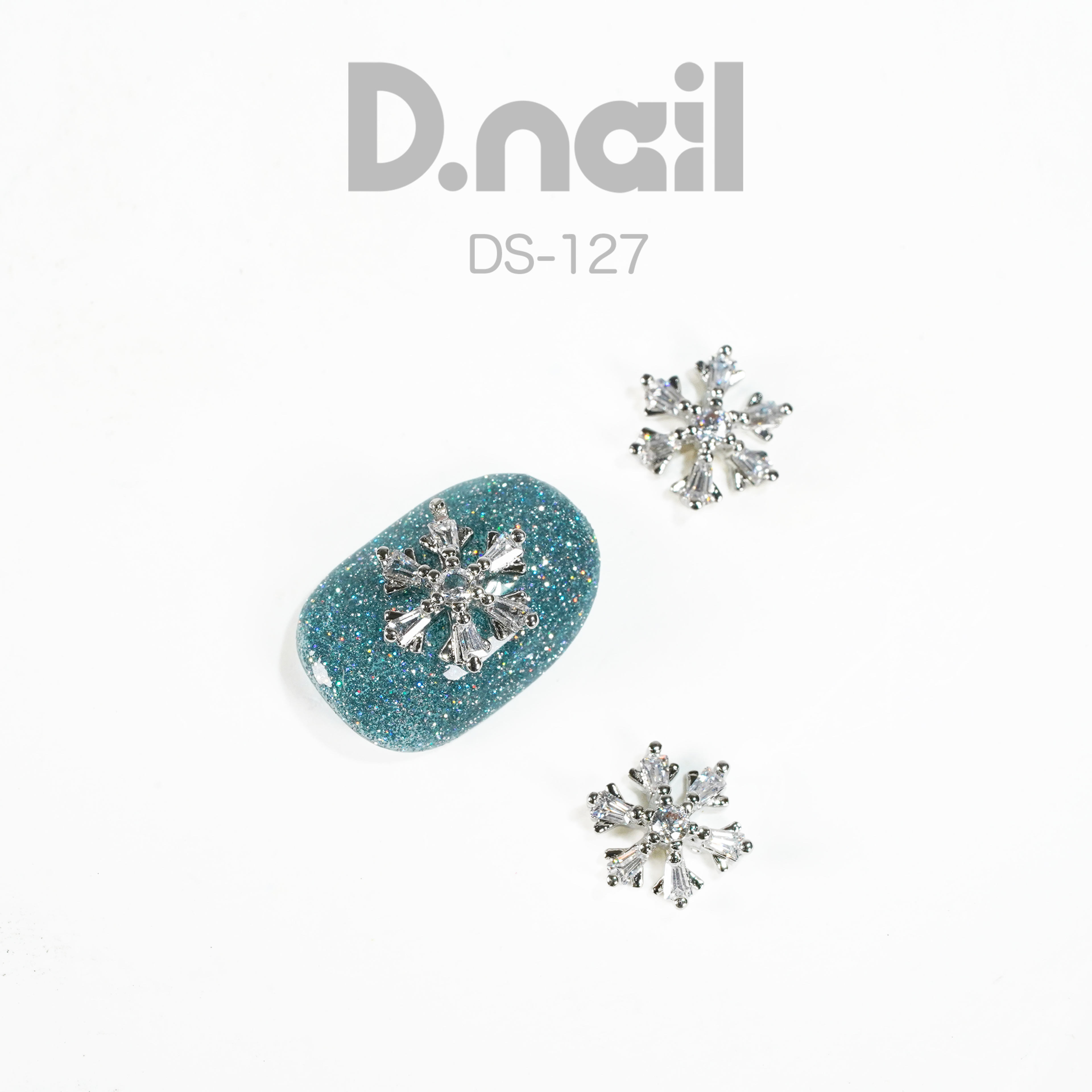 D.nail　ジュエリービジューパーツ	DS-127　スノークラスタ
