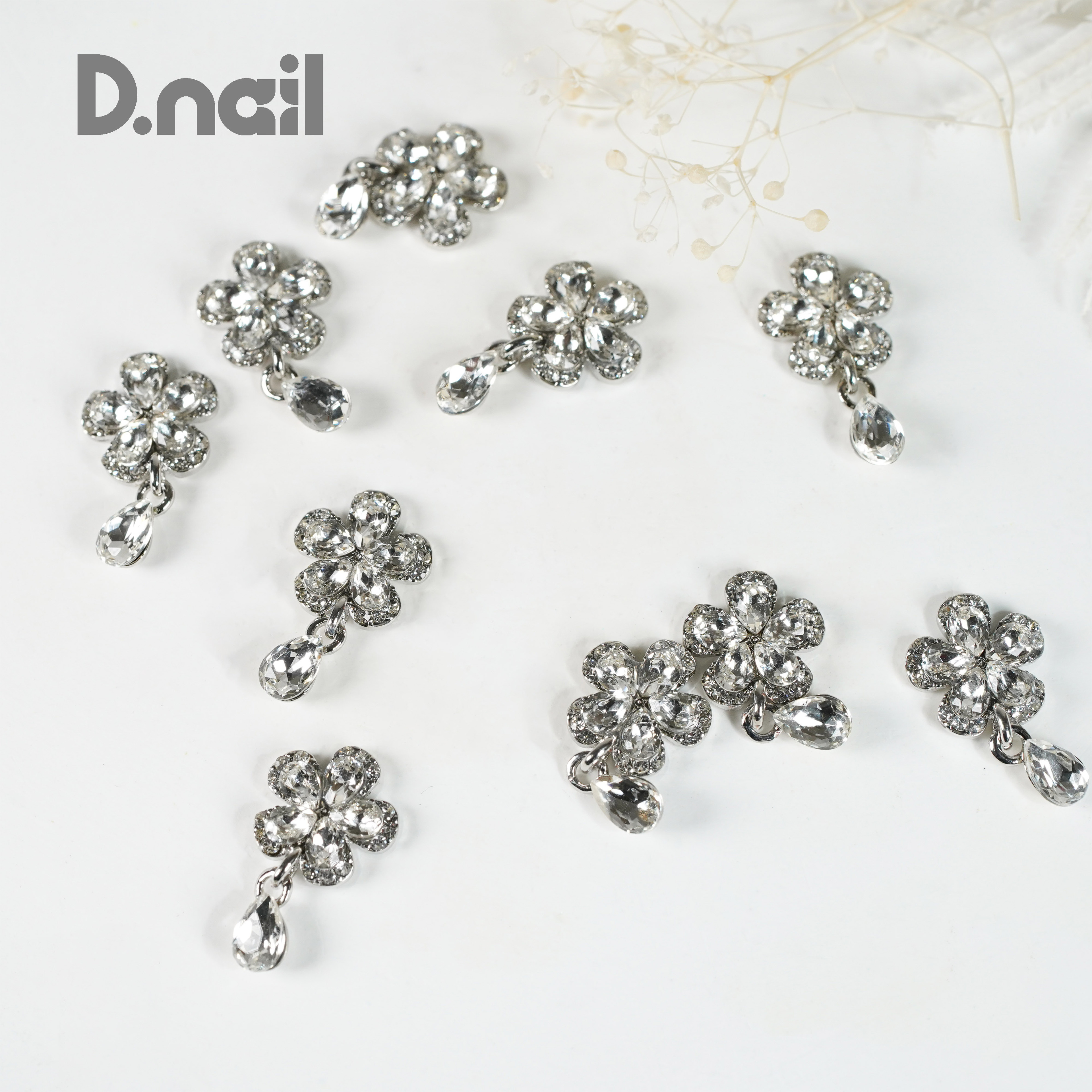 D.nail×Ayaka Shinohara　ファンシーコレクション　フラワー シルバー