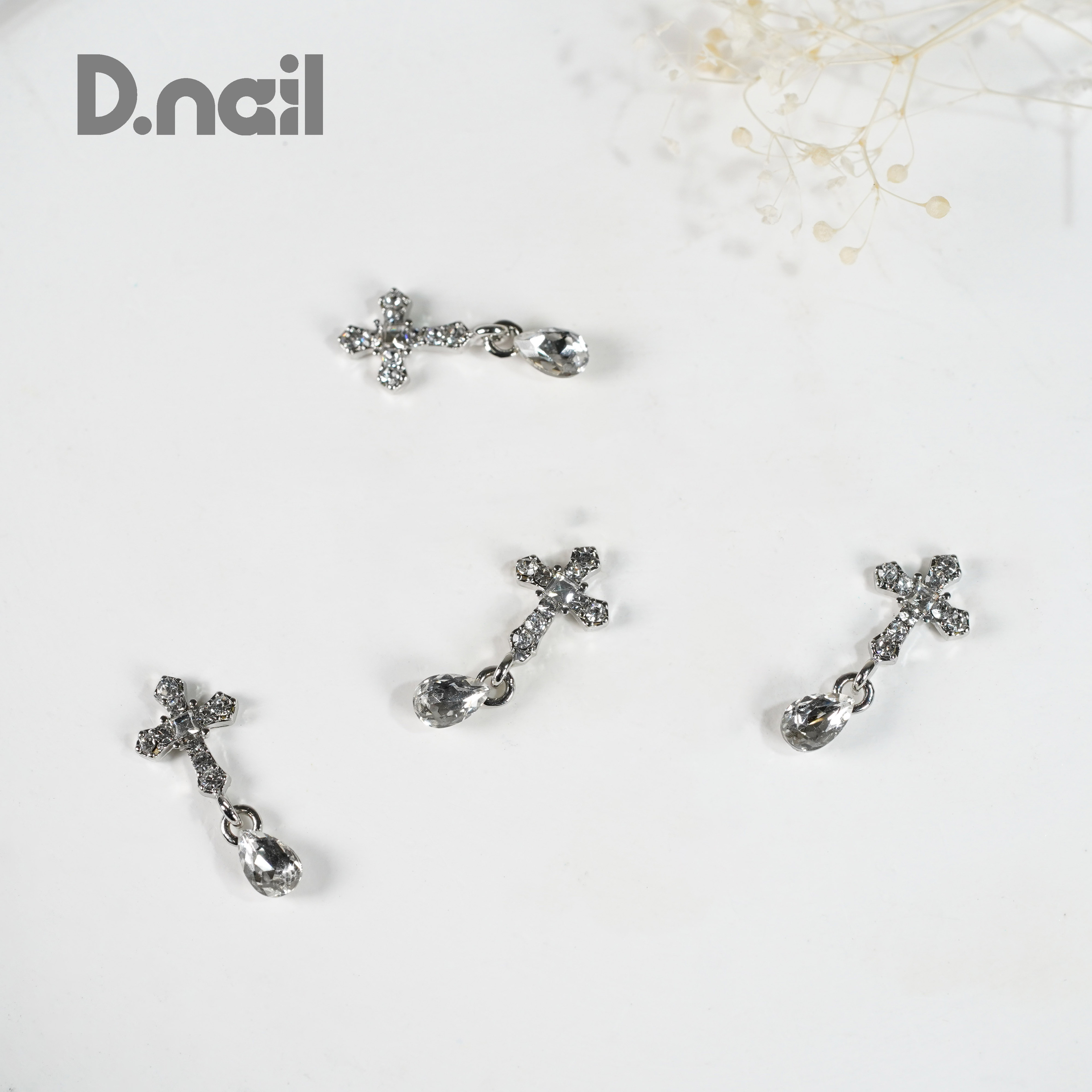 D.nail×Ayaka Shinohara　ファンシーコレクション　クロス シルバー