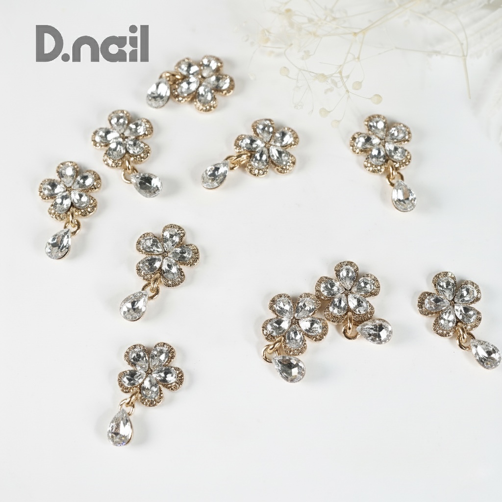 D.nail×Ayaka Shinohara　ファンシーコレクション　フラワー ゴールド