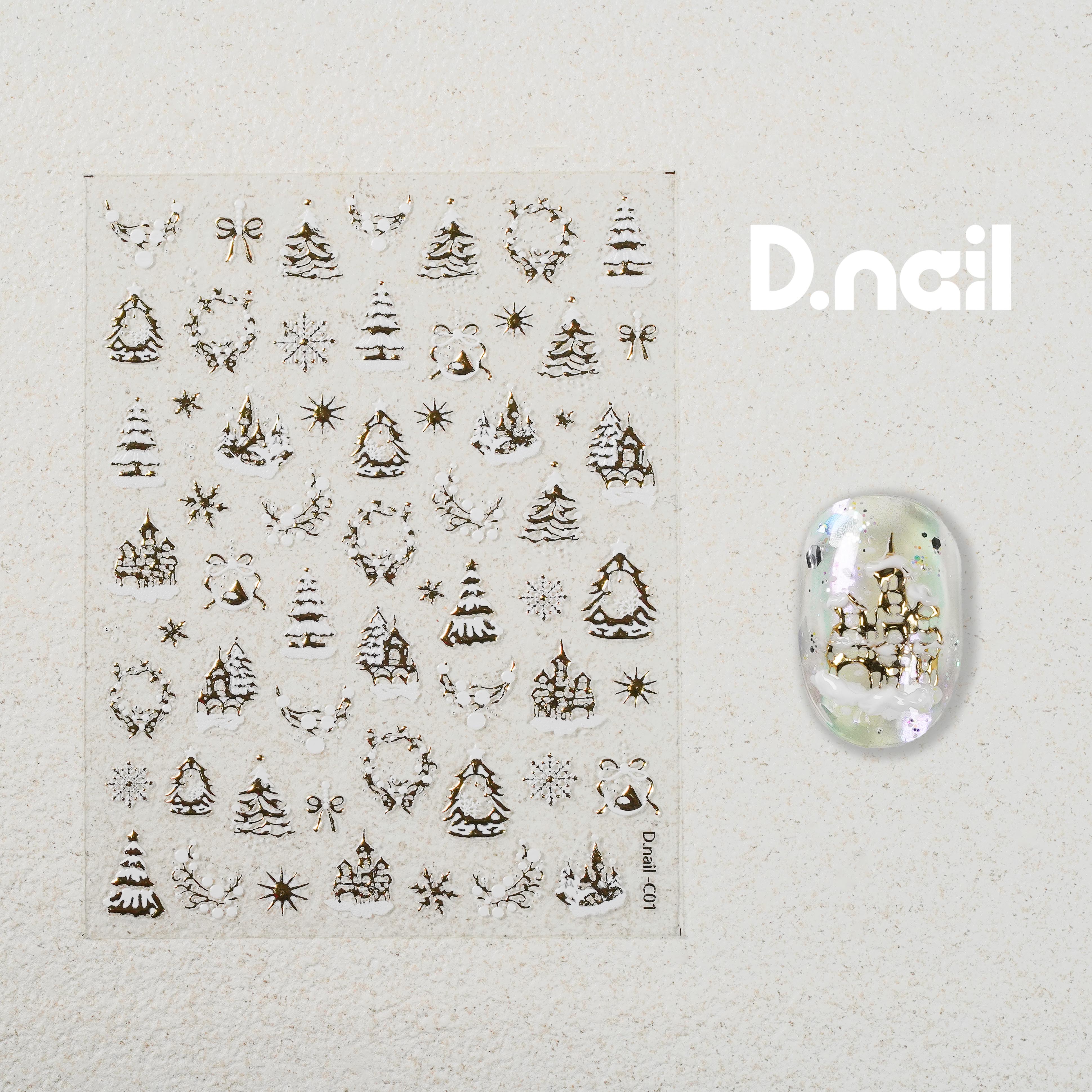 D.nail クリスマスシール