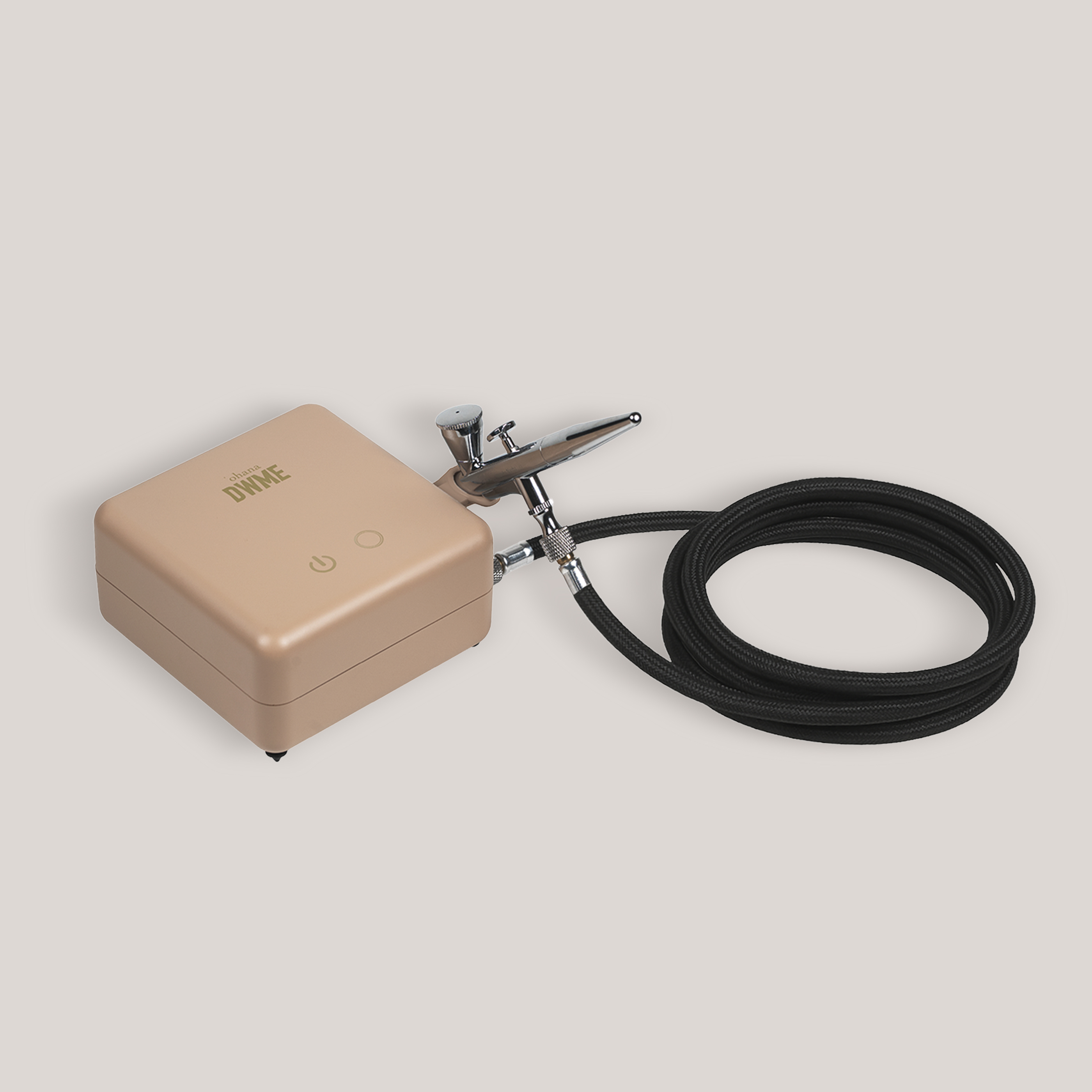 `ohana×DWME　コンパクトエアブラシ（ブラウンベージュ）