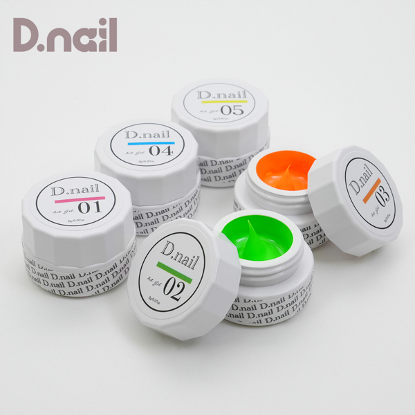 初売り】 D.nail アートジェル (極ジェル) 24色セット、ネイルカラー ...